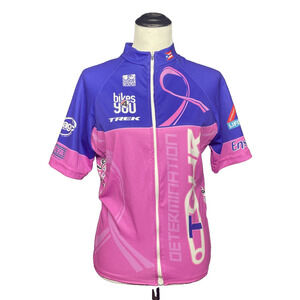 Determination Tour PR-Warriors 4 life-Cycling Jersey Med Pink Alfredo Ruiz Fdn.